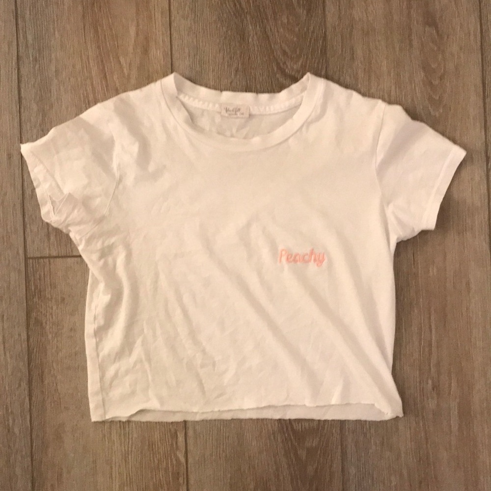 brandy Melville cropped shirt